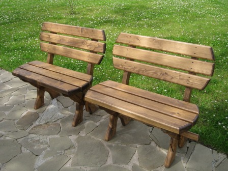 Классические деревянные скамейки своими руками, почти без затрат