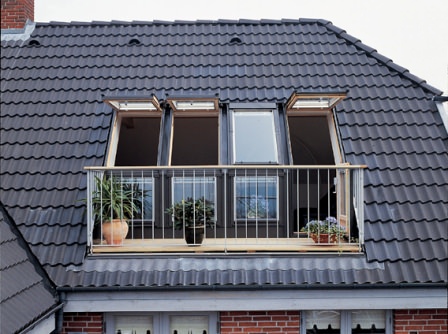 Стандартные окна для установке на террасе дачного дома или коттеджа